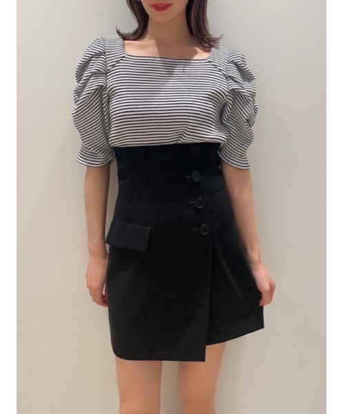 SNIDEL（スナイデル） デニムショートパンツ 1 ブルー レディース