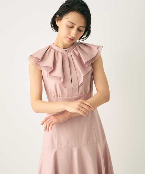 美品！ANAYI ノースリーブワンピース ピンク サイズ38 ANAYI（アナイ） ノースリーブワンピース 38 ピンク レディース