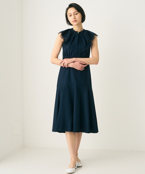 「ANAYI」 ノースリーブワンピース 38 ピンク レディースの画像