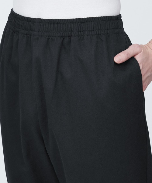 「無印良品」 チノパンツ S ブラック メンズ_画像5