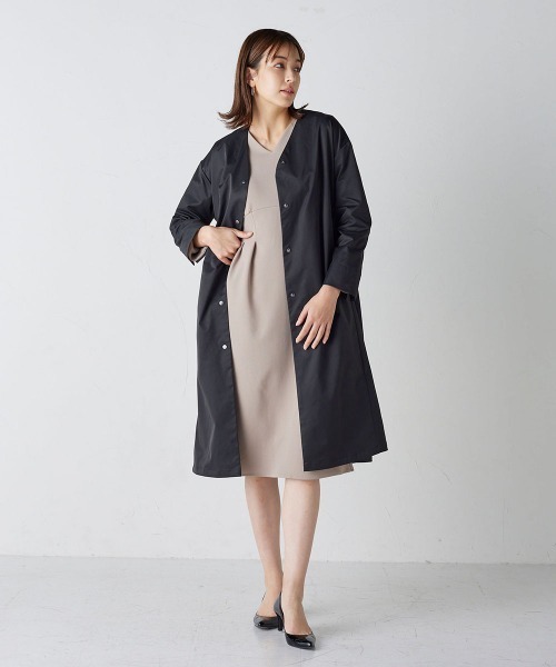 「ketty」 長袖ワンピース S ベージュ レディース_画像8