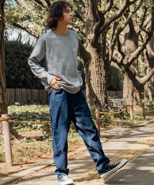 「OUTDOOR PRODUCTS」 スウェットカットソー MEDIUM ブラック メンズ_画像8
