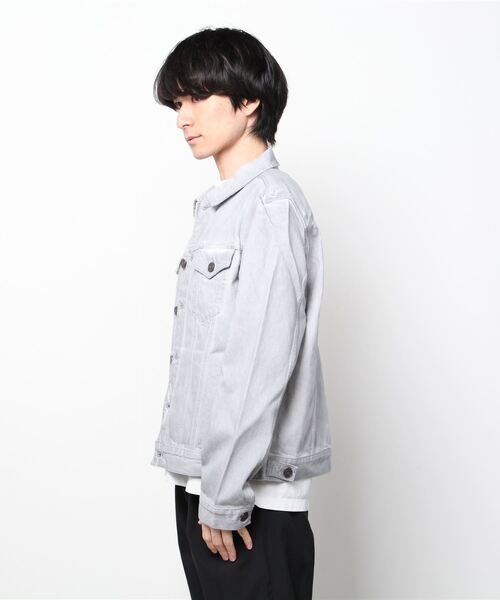 ALLSAINTS（オールセインツ） デニムジャケット S ベージュ系その他 
