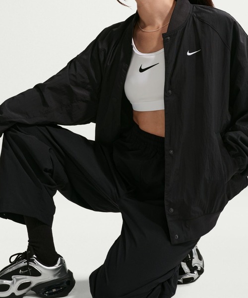 Nike NSW ブラックジャケット Lサイズ NIKE（ナイキ） ブルゾン アウター ウィメンズ NSW ハイブリッド