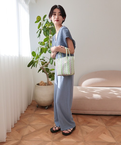 T・S・L かごバッグ カゴバッグ メルカドミニトートバッグ : ZOZOTOWN