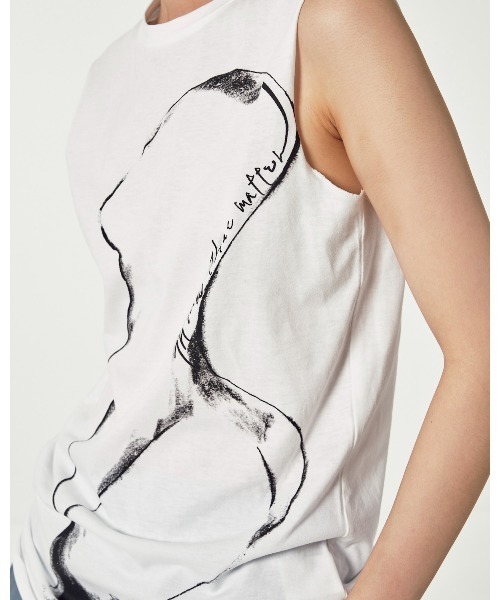 「THINGS THAT MATTER」 長袖チュニック FREE ホワイト レディース_画像7