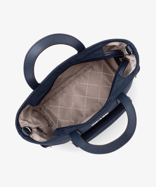 マイケルコース　2wayバッグ　ネイビー 中古・古着通販】MICHAEL KORS (マイケル・コース) 2WAYバッグ
