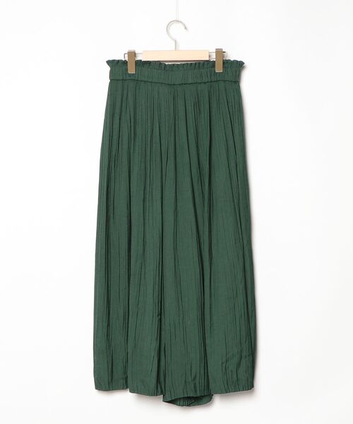 「Jocomomola」 イージーパンツ 40 グリーン レディース_画像2