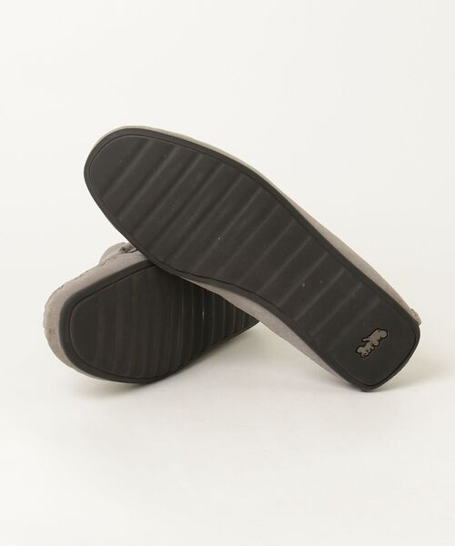「COACH」 モカシンシューズ 25.5cm グレー メンズの画像3