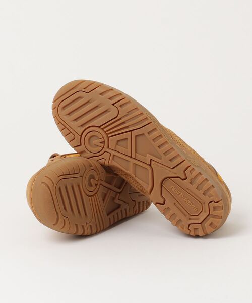 「New Balance」 ローカットスニーカー 27.5cm ブラウン メンズの画像