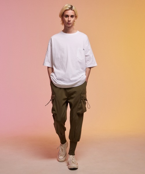 「rehacer」 半袖Tシャツ MEDIUM ホワイト メンズ_画像8