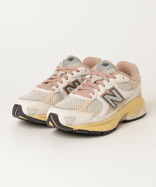 「New Balance」 ローカットスニーカー 25.0cm ベージュ系その他 レディースの画像