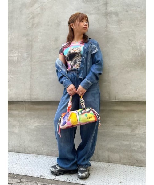 未使用[デジグアル]オシャレGジャン♪ Desigual（デシグアル） デニムジャケット gジャン ミディアム