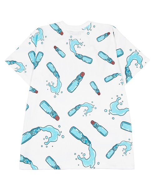 PUNYUS（プニュズ） tシャツ 「新サイズ」フード総柄Tシャツ(RAMUNE