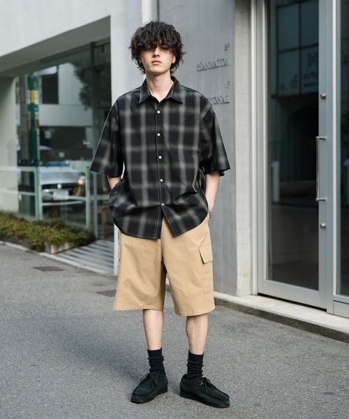 Rocky Monroe（ロッキーモンロー） ワイドパンツ ハーフパンツ カーゴ