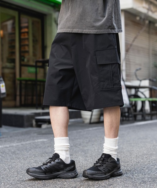 Rocky Monroe（ロッキーモンロー） ワイドパンツ ハーフパンツ カーゴ