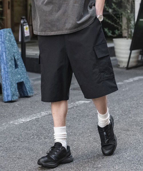 Rocky Monroe（ロッキーモンロー） ワイドパンツ ハーフパンツ カーゴ