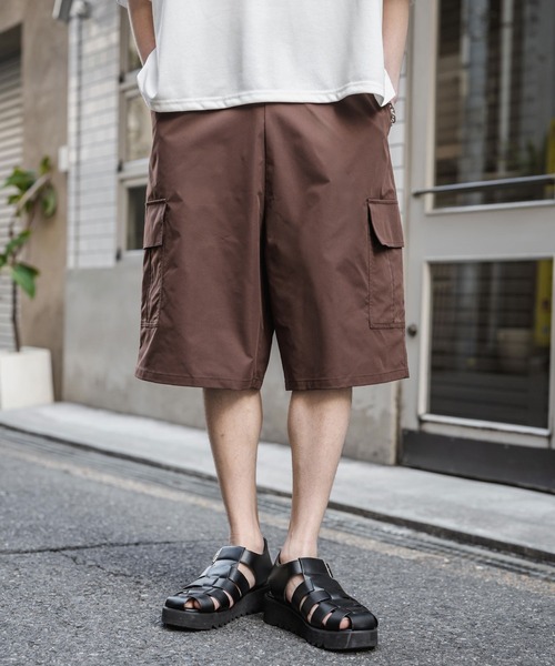 Rocky Monroe（ロッキーモンロー） ワイドパンツ ハーフパンツ カーゴ