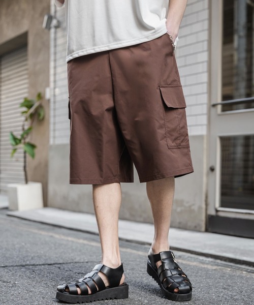 Rocky Monroe（ロッキーモンロー） ワイドパンツ ハーフパンツ カーゴ