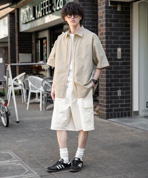 Rocky Monroe（ロッキーモンロー） ワイドパンツ ハーフパンツ カーゴ