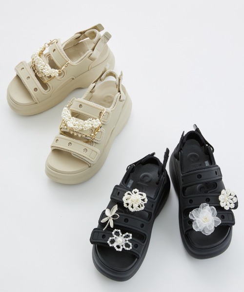 FURFUR（ファーファー） サンダル 「crocs」212032Soho Frosted Sport