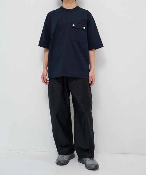 CINOH（チノ） tシャツ 「CINOH/チノ」別注REFINA POCKET T-SHIRT