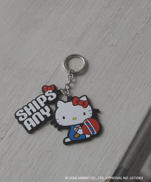 チャーム Hello Kitty × SHIPS any: ハローキティ ラバー キー チャーム レディース | SHIPS any
