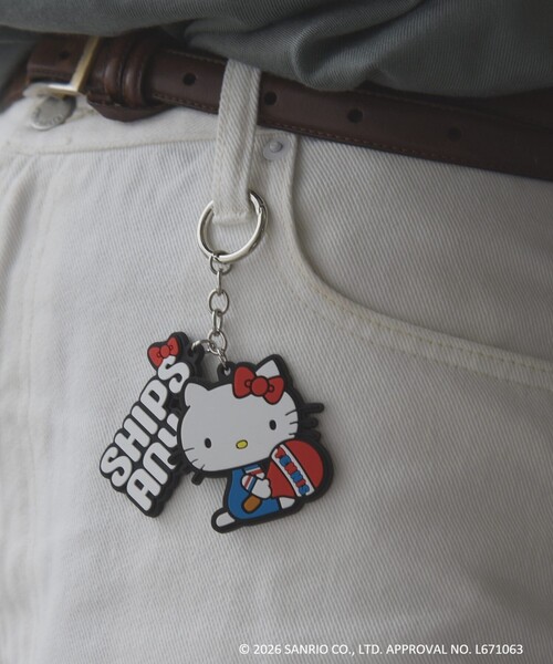チャーム Hello Kitty × SHIPS any: ハローキティ ラバー キー チャーム レディース | SHIPS any | 02