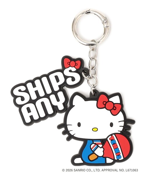 チャーム Hello Kitty × SHIPS any: ハローキティ ラバー キー チャーム レディース | SHIPS any | 03