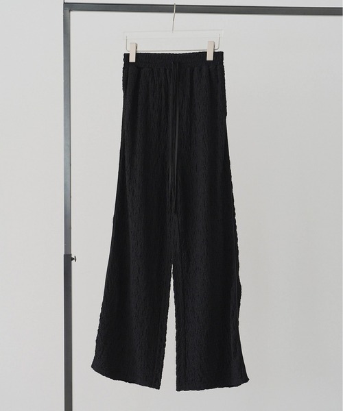 anuke（アンヌーク） パンツ anuke Shirring Easy Pants レディース