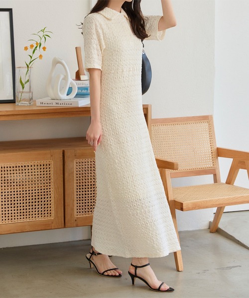 「KOBE LETTUCE」 半袖ワンピース M ブラック レディース_画像5