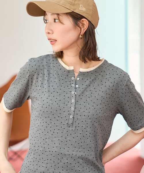 FREAK'S STORE（フリークスストア） ヘンリーネック tシャツ 半袖 限定