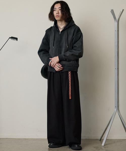 「WYM LIDNM」 パンツ L ブラック メンズ_画像10