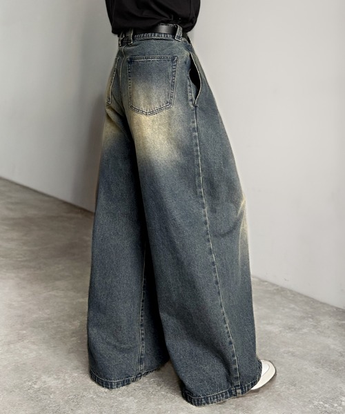 「Classical Origin」 デニムパンツ SMALL ブラウン メンズ_画像5