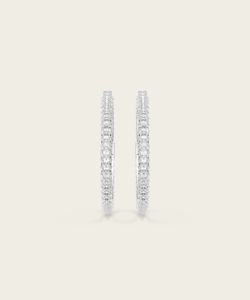 SWAROVSKI（スワロフスキー） フープ ピアス 「公式」「スワロフスキー