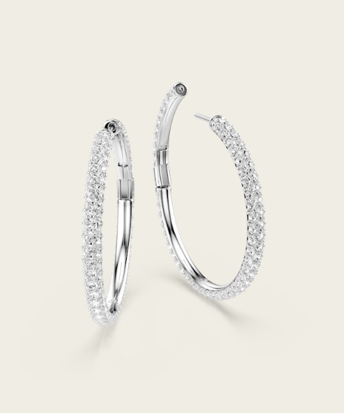 SWAROVSKI（スワロフスキー） フープ ピアス 「公式」「スワロフスキー