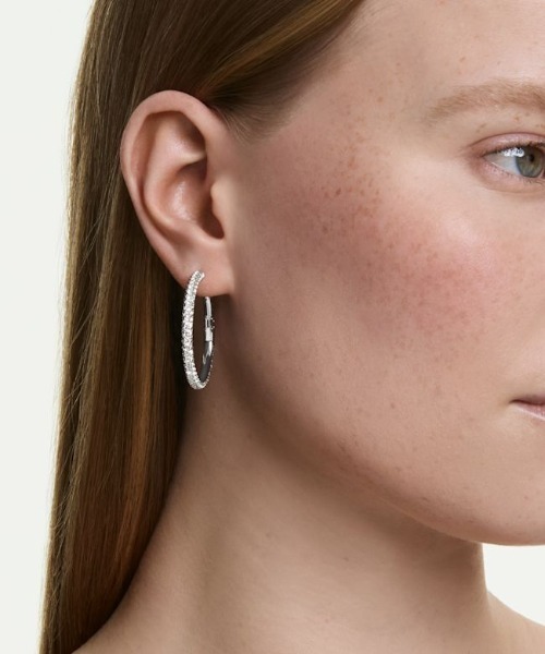 SWAROVSKI（スワロフスキー） フープ ピアス 「公式」「スワロフスキー