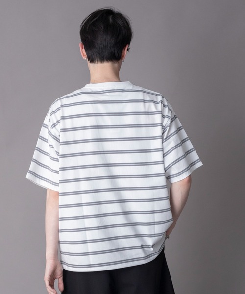 blurhms ブラームス（メンズ半袖Tシャツ、カットソー）（柄：ボーダー