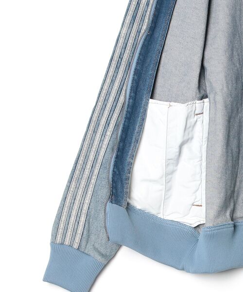 adidas（アディダス） デニムジャケット gジャン ファイヤーバード