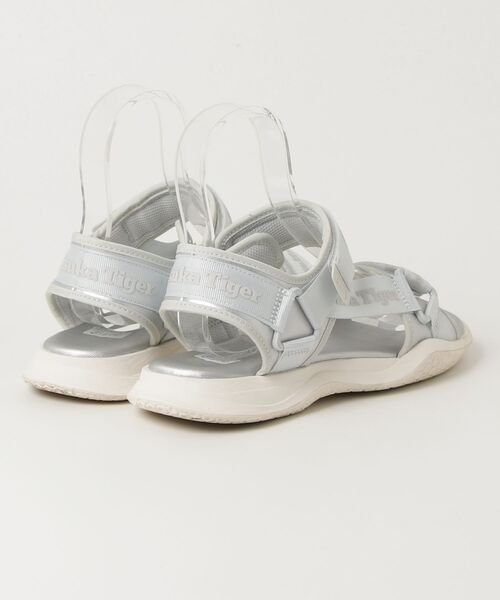 Onitsuka Tiger（オニツカタイガー） フラットサンダル 25 シルバー系