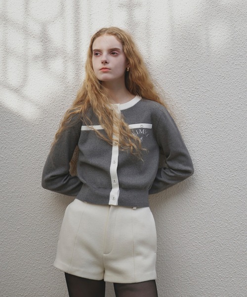 パンツ EM GOLD BUTTON SHORT PANTS レディース