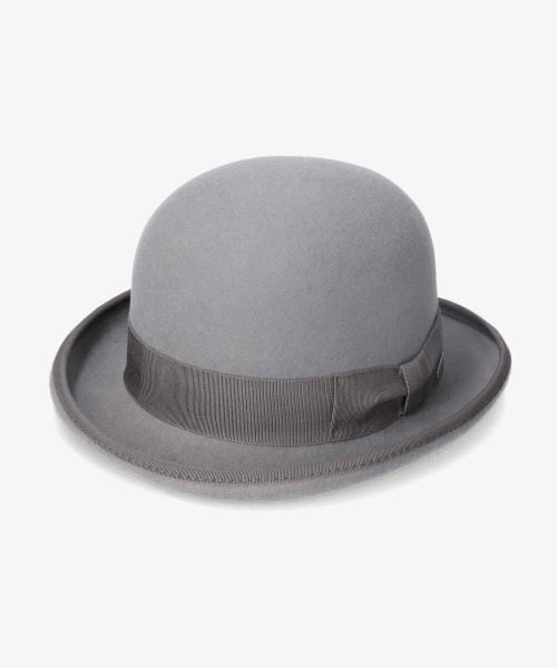 override 帽子 ハット 「OVERRIDE」FELT BOWLER STANDARD