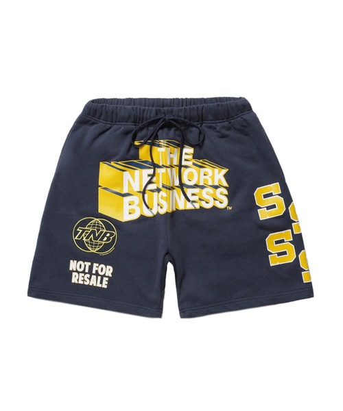 THE NETWORK BUSINESS スウェットショーツ パンツ THE NETWORK BUSINESS Sweat Short Pants / ザ