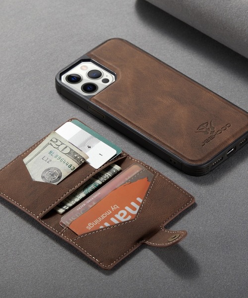 shopnikoniko（ショップにこにこ） スマホケース 財布付き カード
