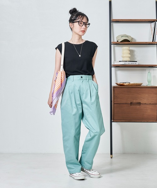 Double waist wide パンツ　マルチ Double waist wide パンツマルチ