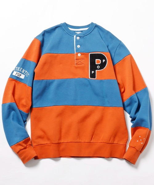 スウェット・トレーナー Pop Trading Company FLEECE (POPNOS003) POP TRADING COMPANY トレーナー スウェット COMPANY/ポップ