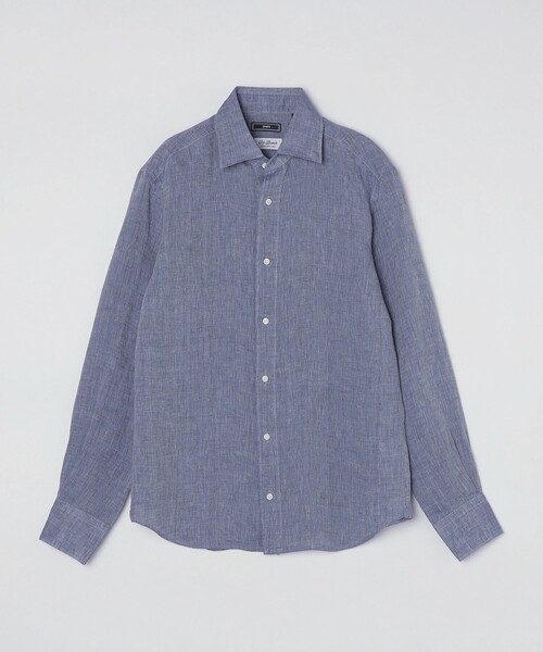 【40%OFF】si-m スィーム リネンシャツ 110-65053 ファンクショナル リネンライク オープンカラーシャツ（47