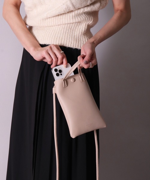 JILLSTUART★ロゼラパターンマイクロミニクロスバッグ ALTROSE ショルダーバッグ バッグ (RC)「ALTROSE」ケセラ レザー