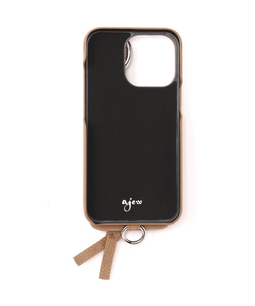 iPhone13mini / black 【ひも付き】 (完売) - ajew