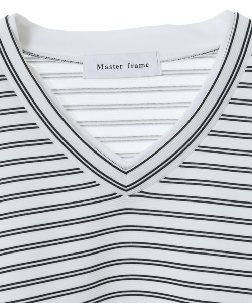 MASTER FRAME tシャツ 「MASTER FRAME」フェイクレイヤードV